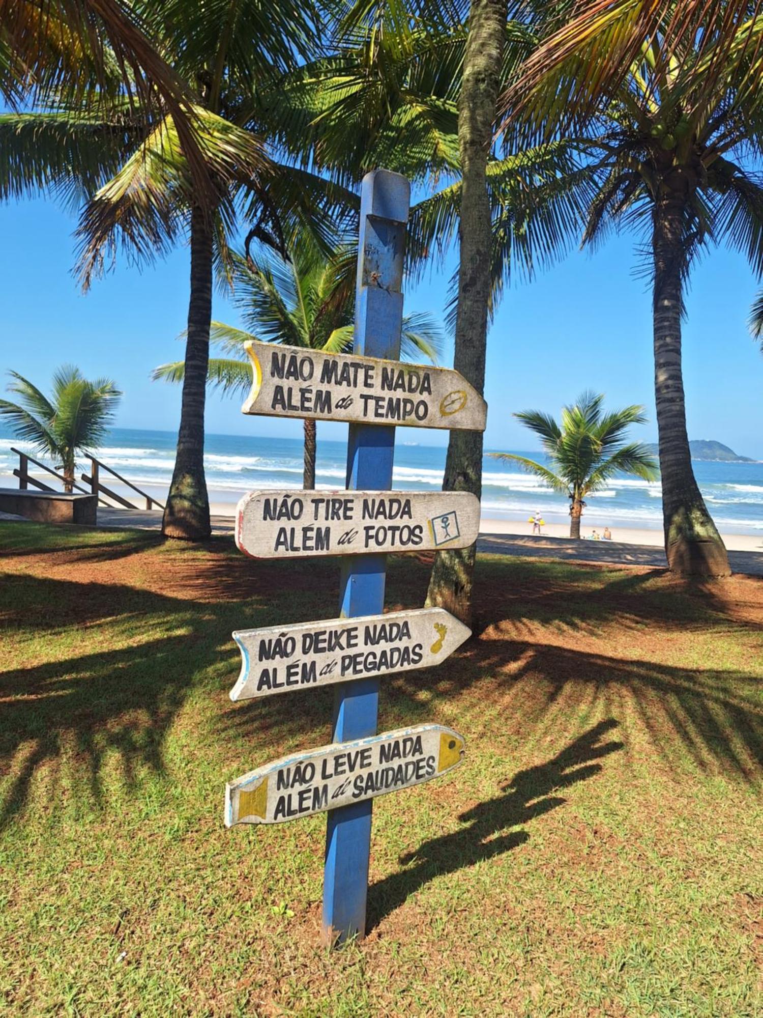 Duplex Pe Na Areia, Praia Do Tombo - Guaruja/Sp. Экстерьер фото